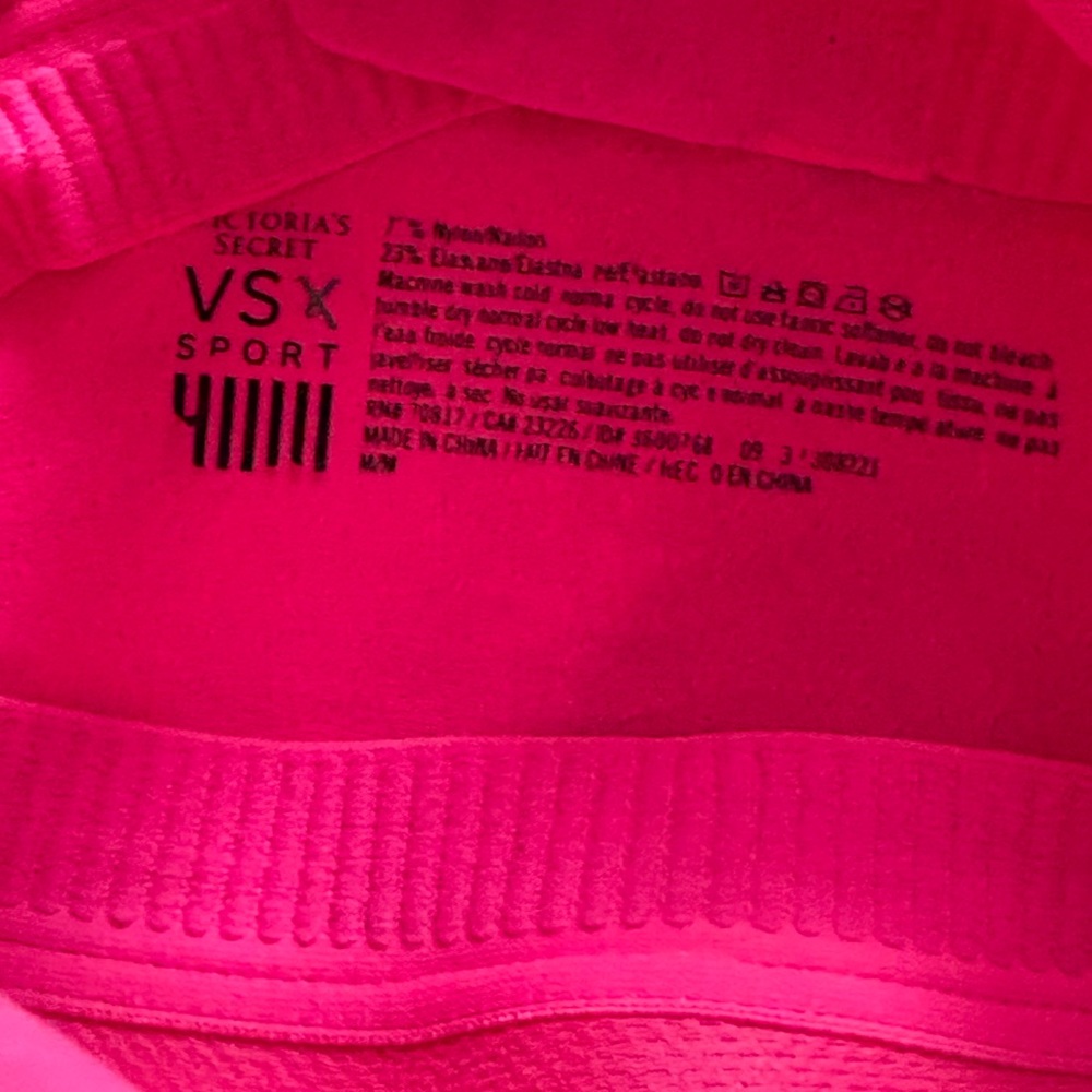 Victoria's Secret Bright Pink Sports Top